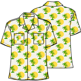 Fashion sewing patterns for MEN Shirts Guayabera Shirt 7684
